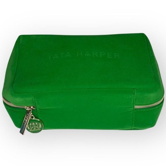 Tata Harper Bright Green Travel Pouch - Picture 5 of 8